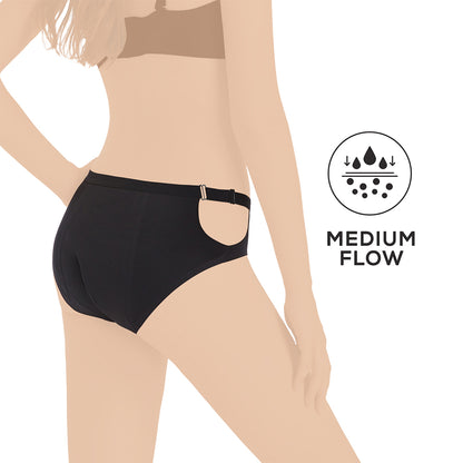 CORE COMFORT Flexi Period Pants - Black, 2XL/3XL