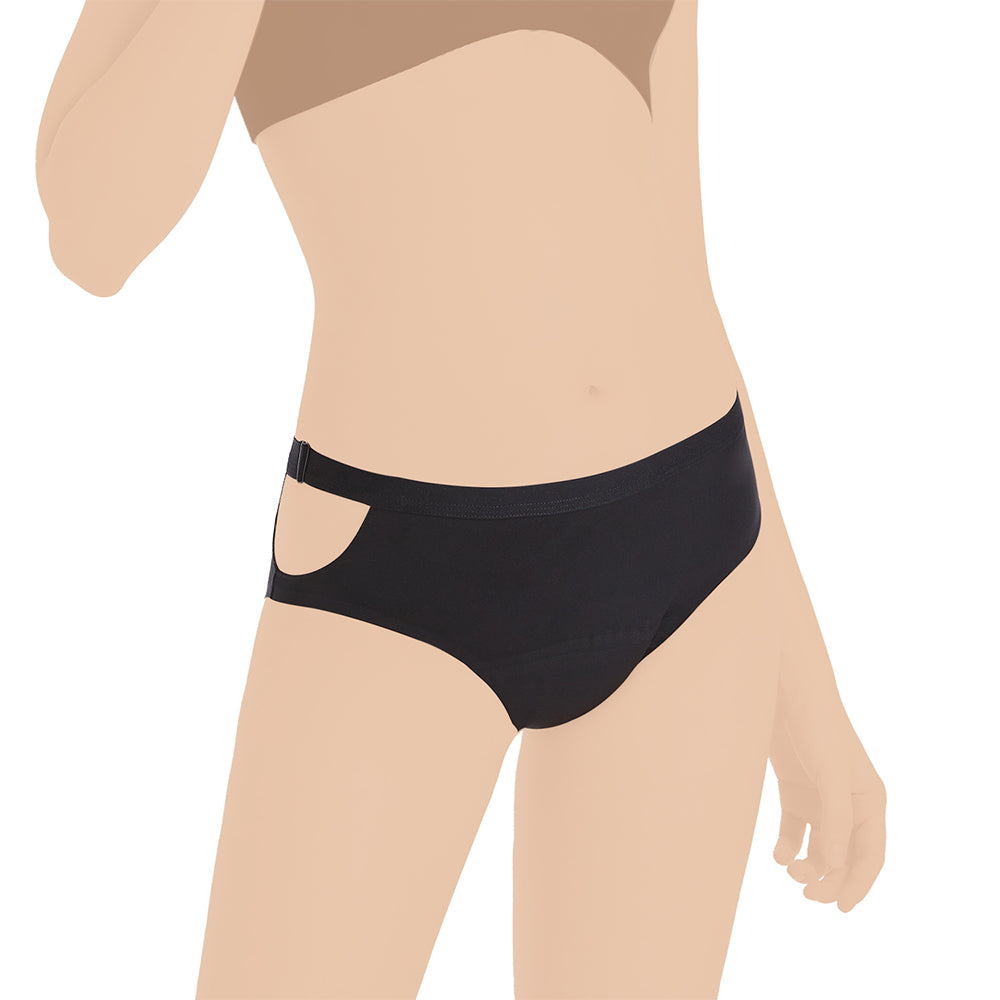 CORE COMFORT Flexi Period Pants - Black, L/XL