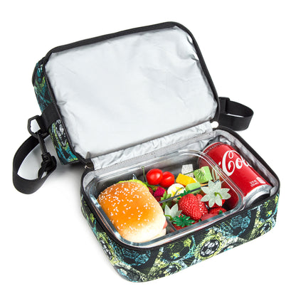 EAZY KIDS Lunch Bag Combo of 3 Football - Green