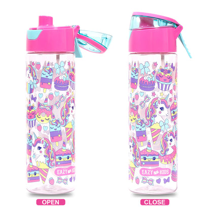 EAZY KIDS Lunch Bag Set of 3 Unicorn - Pink