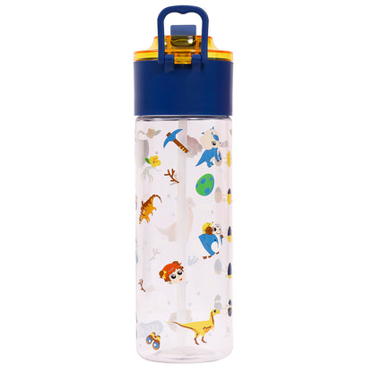 EAZY KIDS School Bag Combo Set of 5 Dinosaur - Blue