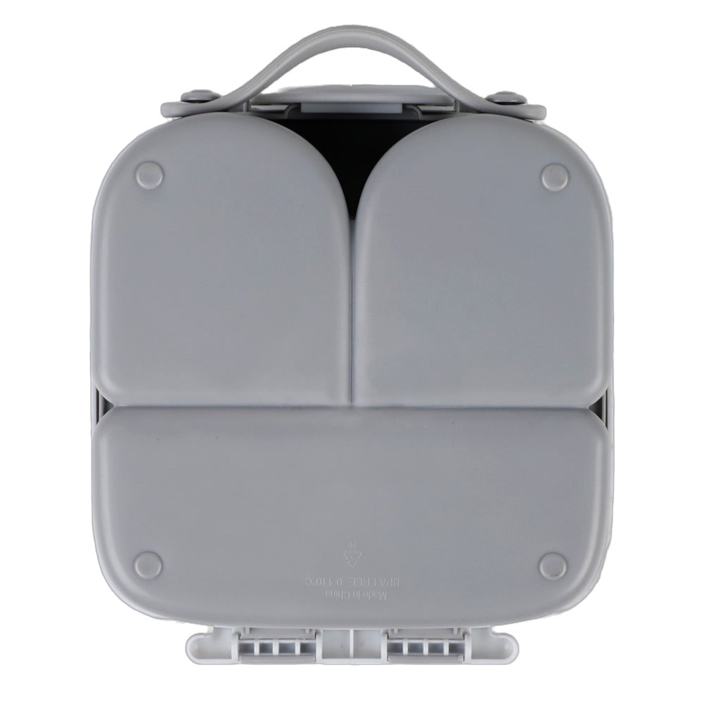 EAZY KIDS Bento Box wt Insulated Lunch Bag Combo - Grey