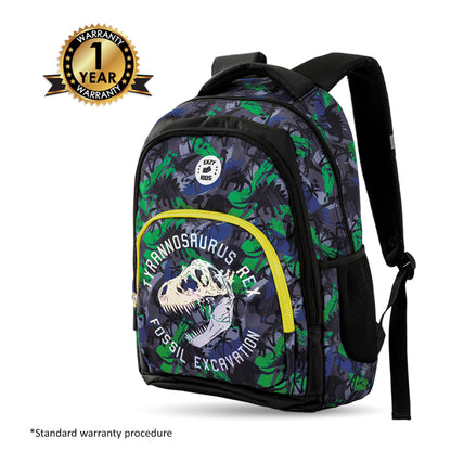 Eazy Kids 17inch Set of 5 Backpack- T-Rex