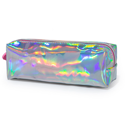 EAZY KIDS - 18 inch School Bag, Bento Box, Stainless Steel 640ml Water Bottle, Lunch Bag, Pencil Case, Set of 5 - Girl Power Pink