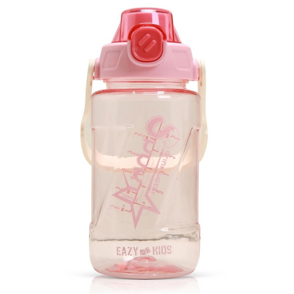 NOVA KIDS 2 Compartment Bento Lunch Box w/ Water Bottle - Donut Pink