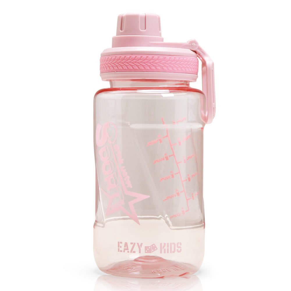 NOVA KIDS 3 Compartment Bento Lunch Box w/ Water Bottle, Spoon & Fork Set and Stainless Steel Jar - Unicorn Pink