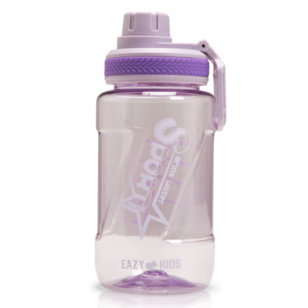 NOVA KIDS Stainless Steel 3 Compartment Bento Lunch Box w/ Water Bottle, Spoon and Sauce Box - Mermaid Purple