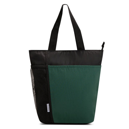 Hydrobrew Lunch Bag w/ 720ml Insulated Water Bottle | Spacious Tote Bag w/ Stainless Steel Bottle – Olive