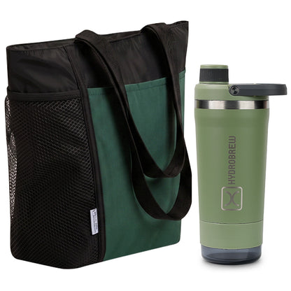 Hydrobrew Sip Core 720ml Stainless Steel Bottle w/ Lunch Bag | Insulated Bottle w/ Storage Container – Urban Stone