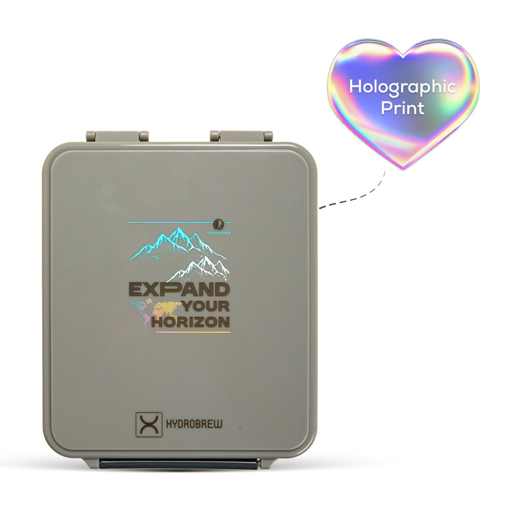 صندوق غداء بينتو من هايدروبرو مع حقيبة غداء، وعاء طعام فولاذي - أدفينتشر سيج