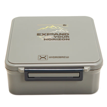 صندوق غداء بينتو من هايدروبرو مع حقيبة غداء، وعاء طعام فولاذي - أدفينتشر سيج