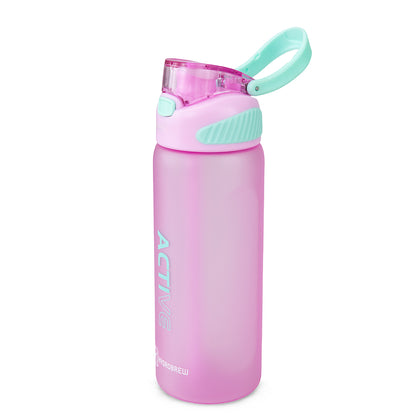 Hydrobrew Smart Serve Bento Lunch Box 1100ml w/ Sip Switch Tritan Water Bottle 1000ml | 5 Compartment Meal Box – Lilac Blush