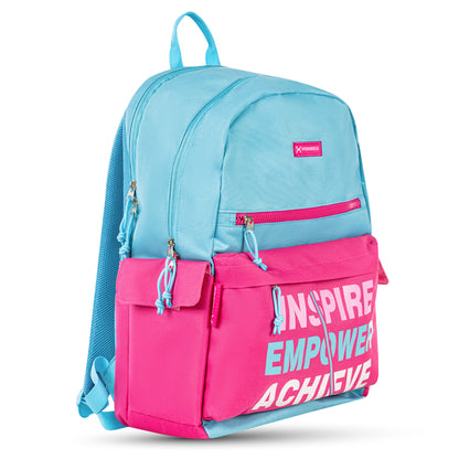 HYDROBREW 18inch Backpack w/ Bento Lunch Box - Pink
