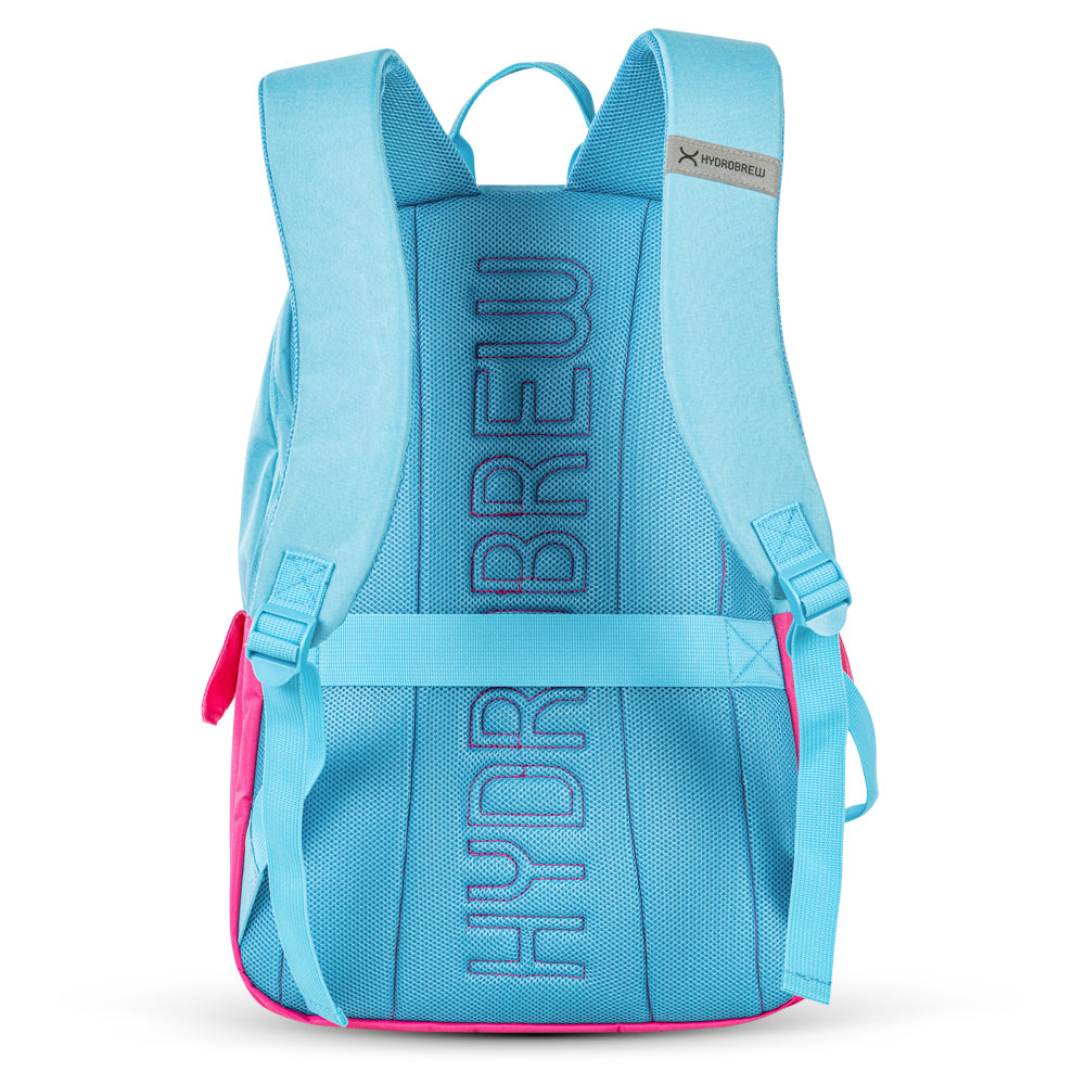 HYDROBREW 18inch Backpack w/ Bento Lunch Box - Pink