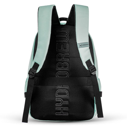Hydrobrew 18" Backpack w/ Sip Switch Tritan Water Bottle 1000ml | Laptop Backpack w/ Bottle – Green