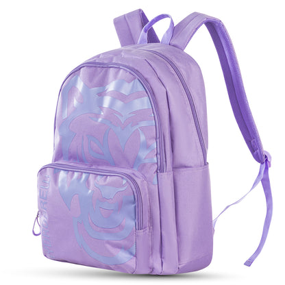 Hydrobrew 18" Backpack w/ Sip Switch Tritan Water Bottle 1000ml | Laptop Backpack w/ Bottle – Purple