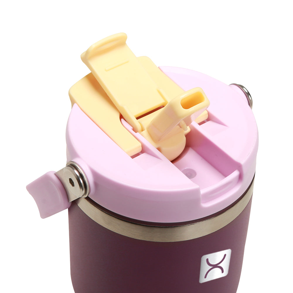 HYDROBREW Bento Lunch Box w/ Steel Water Bottle & Food Jar - Think Big Blush