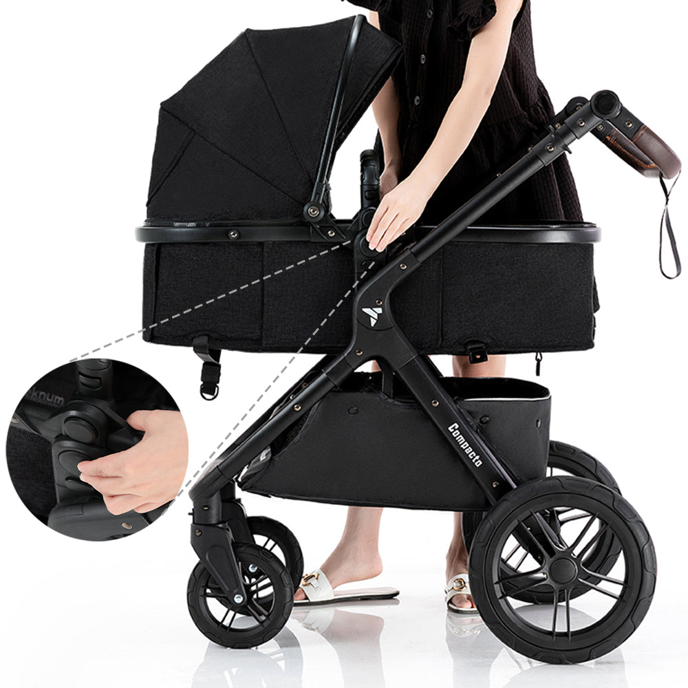 TEKNUM Compacto Travel System - Black