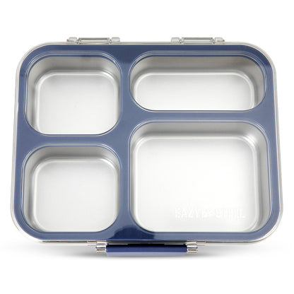 Eazy Kids Stainless Steel Bento Lunch Box 945ml w/ Insulated Lunch Bag – Blue