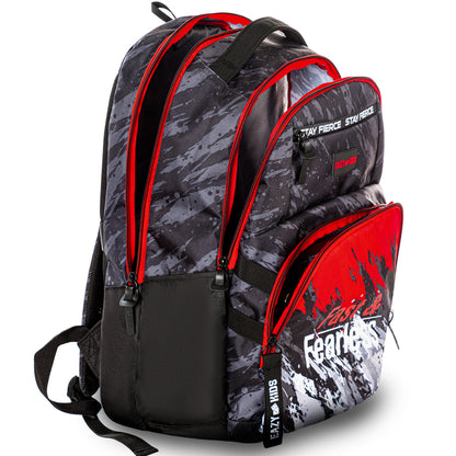Eazy Kids 20 inch School Bag for Boys w/ Stainless Steel Water Bottle 710ml – Fast & Fearless Black