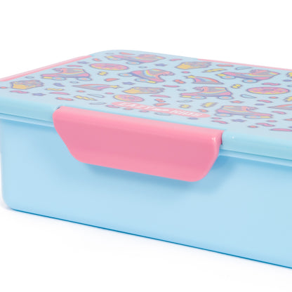 EAZY KIDS Lunch Box Set, Gen Z Skater - Blue