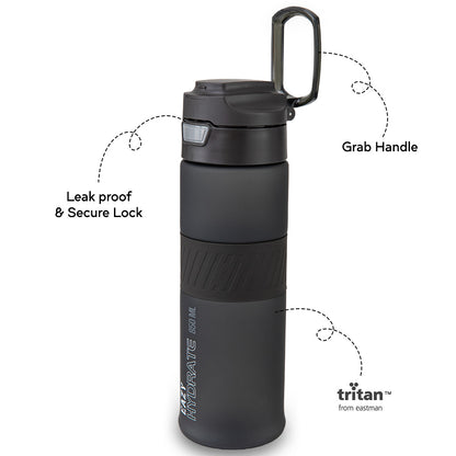 Eazy Kids Stainless Steel Bento Lunch Box w/ Tritan Water Bottle 850ml – Space Out