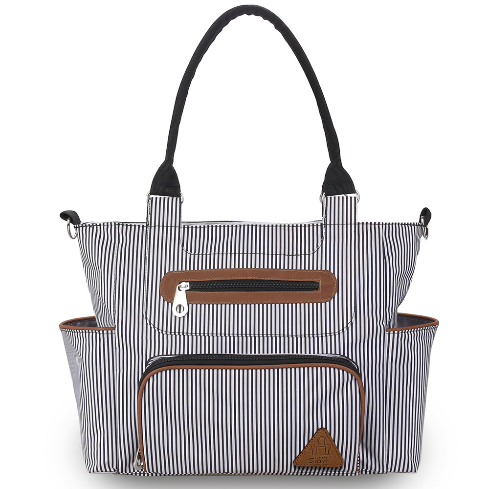 TEKNUM 3 in 1 Pram Stroller and Diaper Bag Bundle - Black