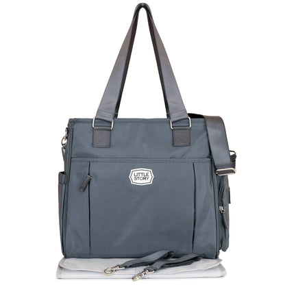 TEKNUM 3 in 1 Pram Stroller and Diaper Bag Bundle - Space Grey