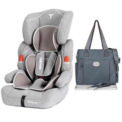 TEKNUM Nova Car Seat Travel Combo - Grey