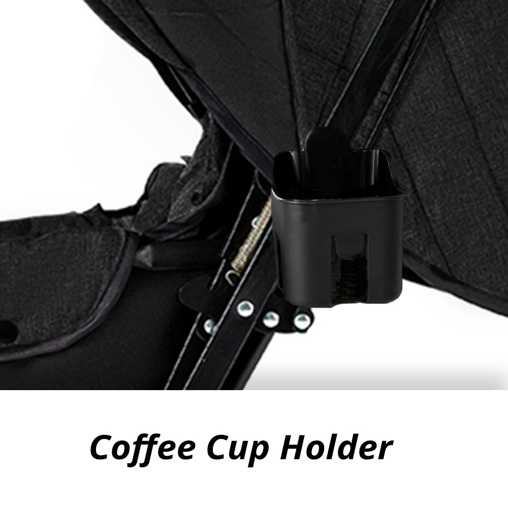 TEKNUM Reversible Look at Me Stroller w/Diaper Bags - Black