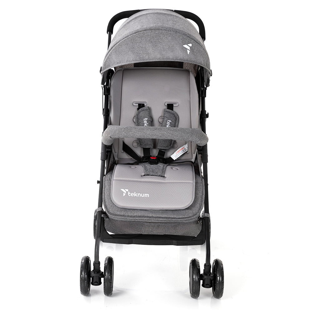 TEKNUM Trip Stroller Diaper Bag Combo - Grey