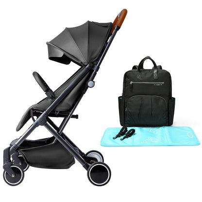 TEKNUM SLD Stroller Manhattan Diaper Bag Bundle - Black