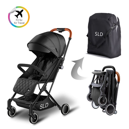 TEKNUM SLD Stroller Manhattan Diaper Bag Bundle - Black