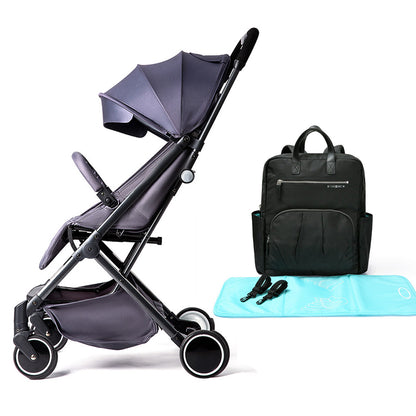 TEKNUM SLD Stroller Manhattan Diaper Bag Bundle - Grey