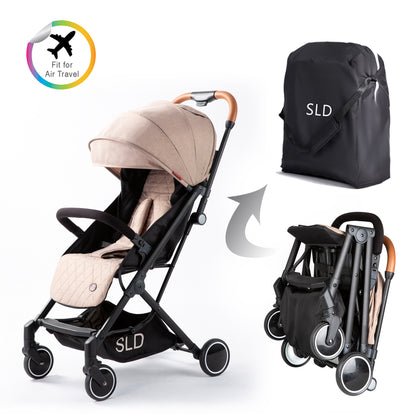 TEKNUM SLD Stroller wt Elite Diaper Bag Bundle - Khaki