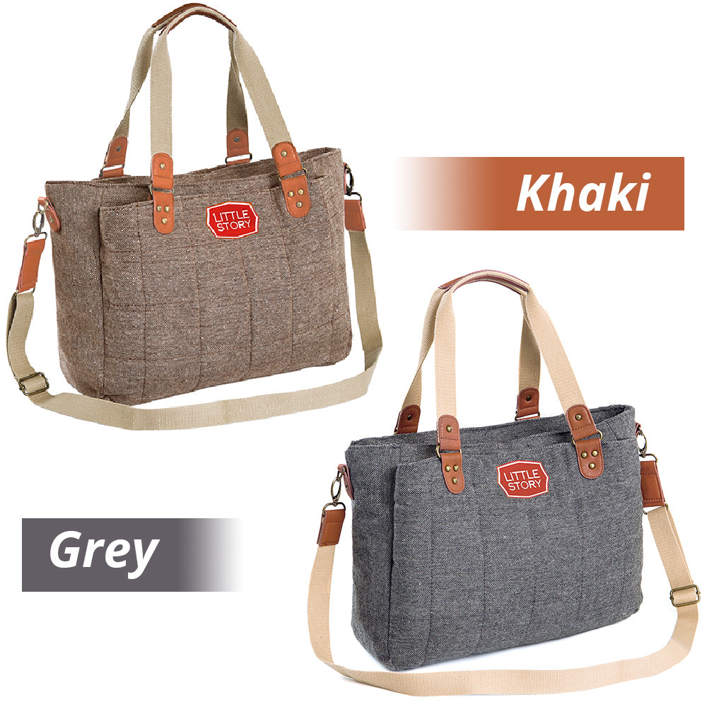 TEKNUM Stroller Diaper Bag Combo - Grey