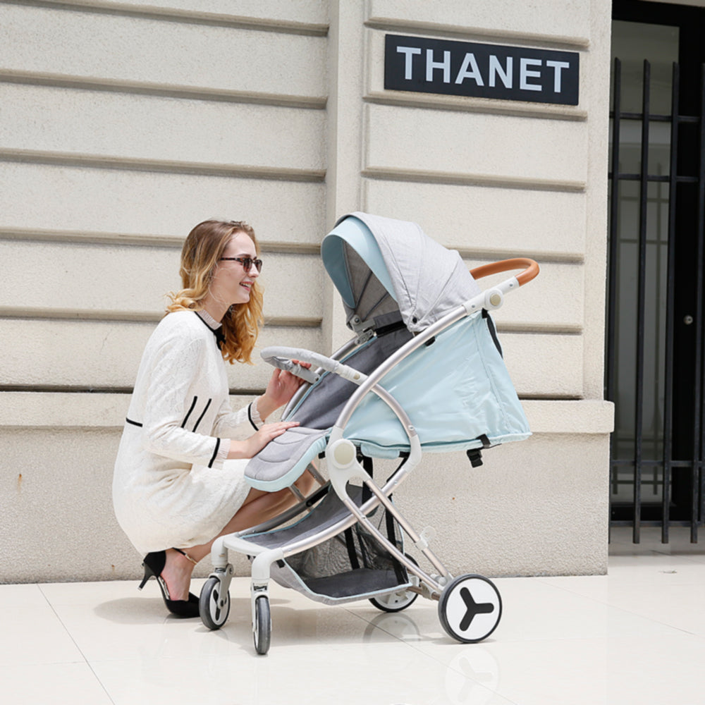 TEKNUM A1 Green + SUNVENO Grey Diaper Bag