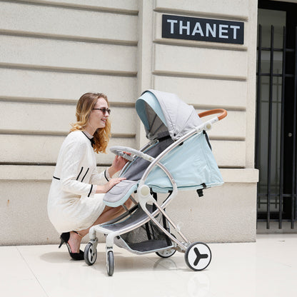 TEKNUM A1 Green + SUNVENO Grey Diaper Bag