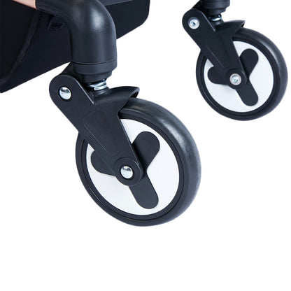 TEKNUM A1 Feather Lite Stroller - Grey + SUNVENO Diaper Bag - Black + Hooks