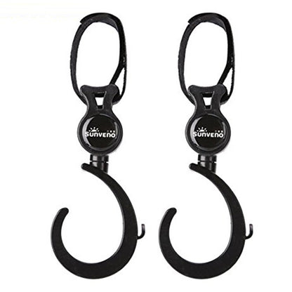 TEKNUM Double Baby Stroller with Hooks - Grey