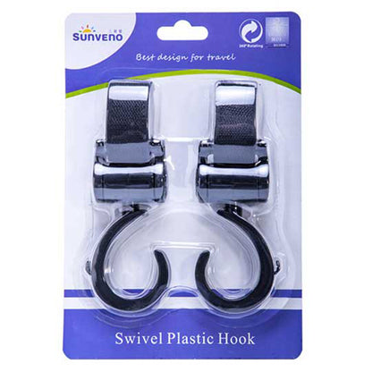 TEKNUM Double Baby Stroller with Hooks - Grey