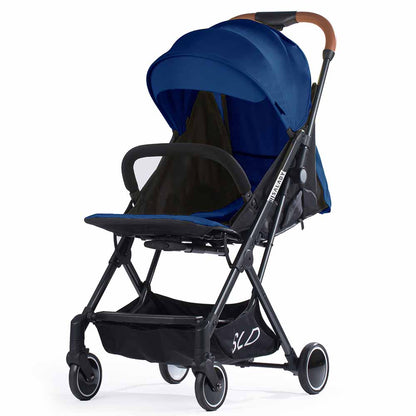 TEKNUM Travel Lite Stroller - Navy Blue + SUNVENO Diaper bag + hooks