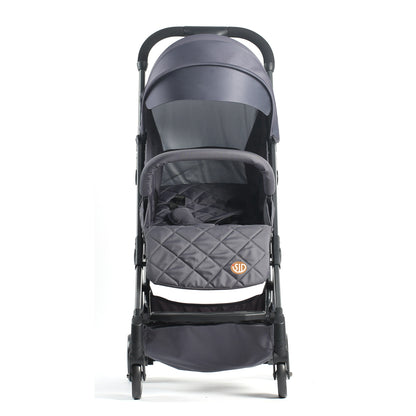 Travel Lite Stroller - SLD by TEKNUM with SUNVENO Styler Fashion diaper Bag - Dark Grey
