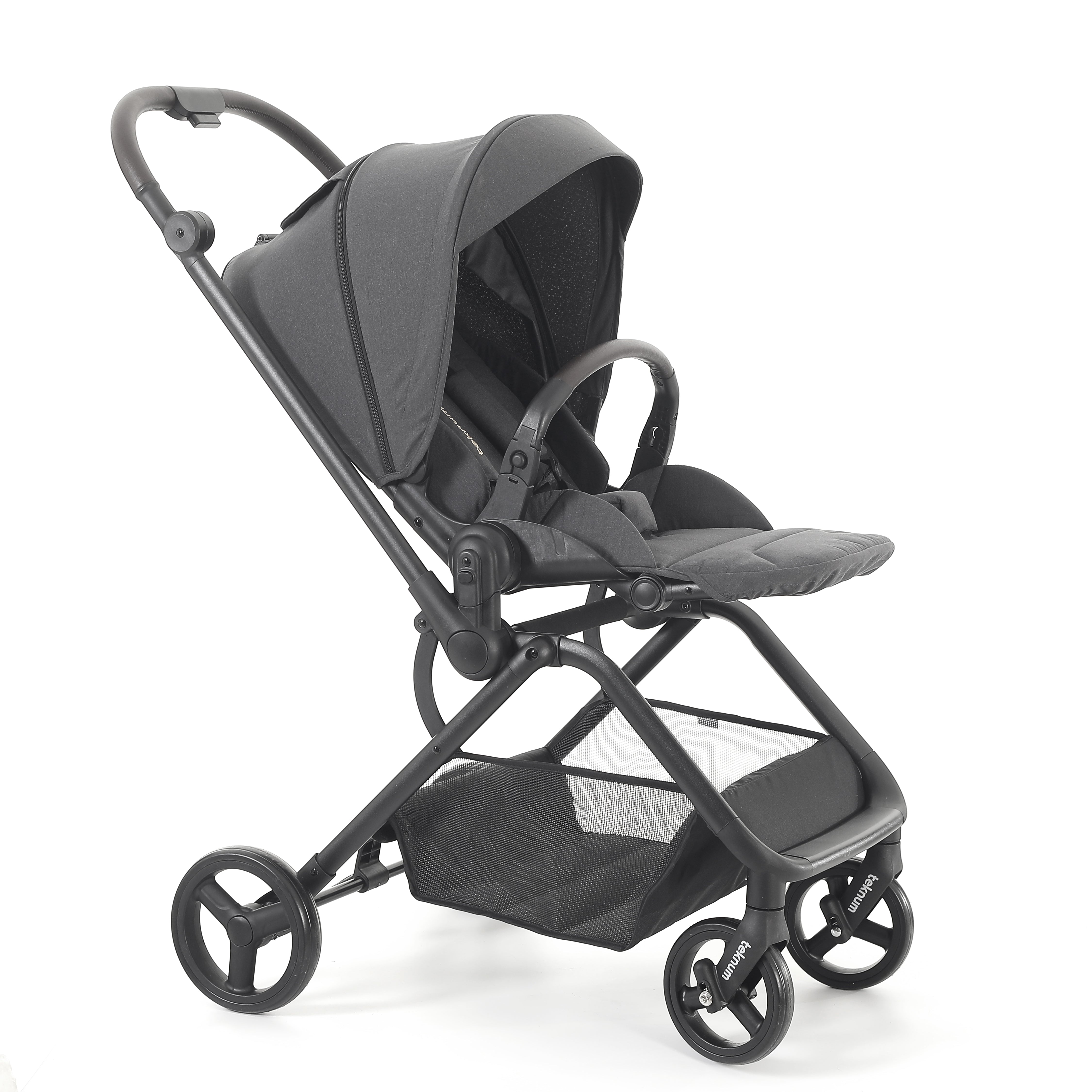 TEKNUM STROLL-1 Travel System w/Reversible Stroller and Baby Car Seat - Grey