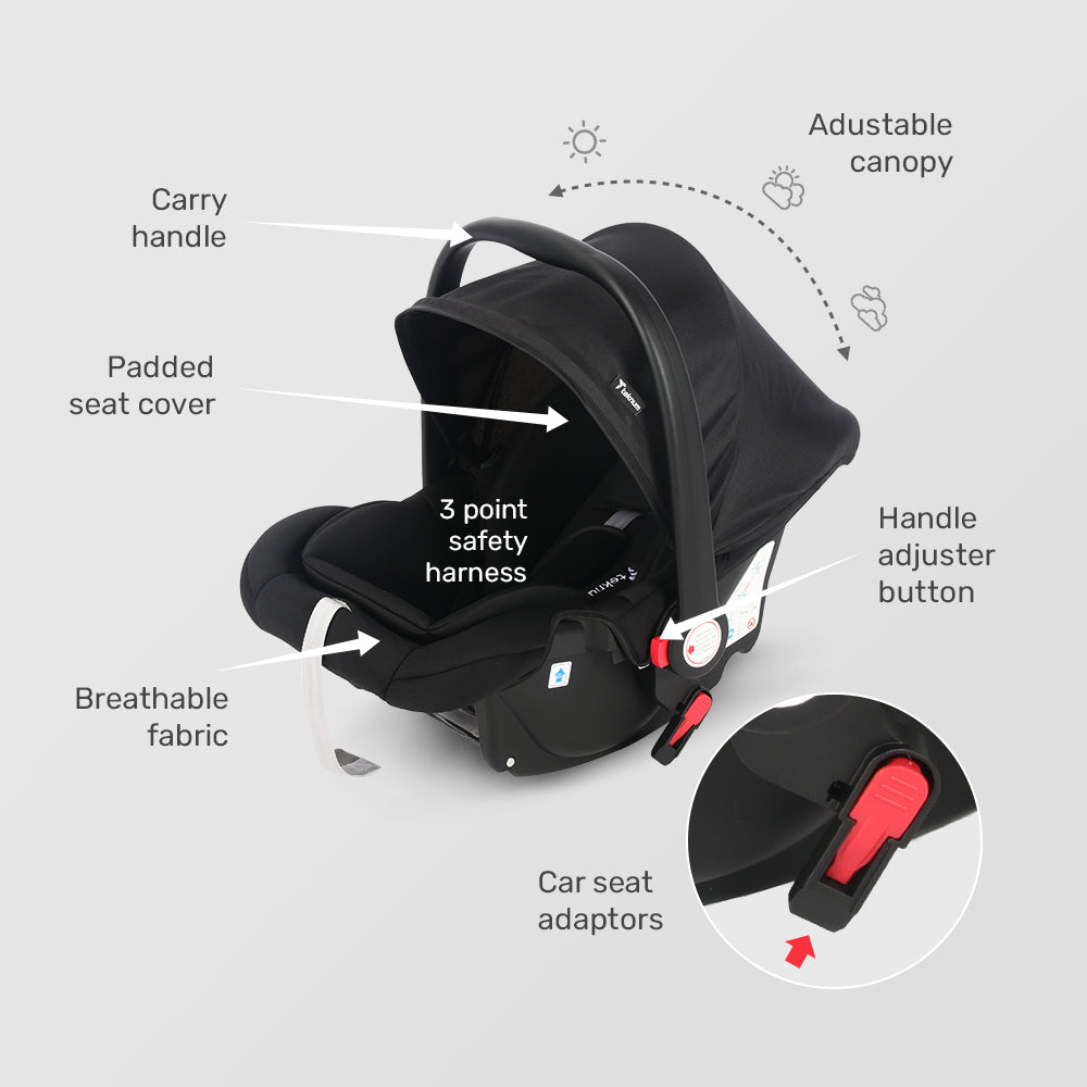 TEKNUM Cabin Plus Travel System - Sunshine Black