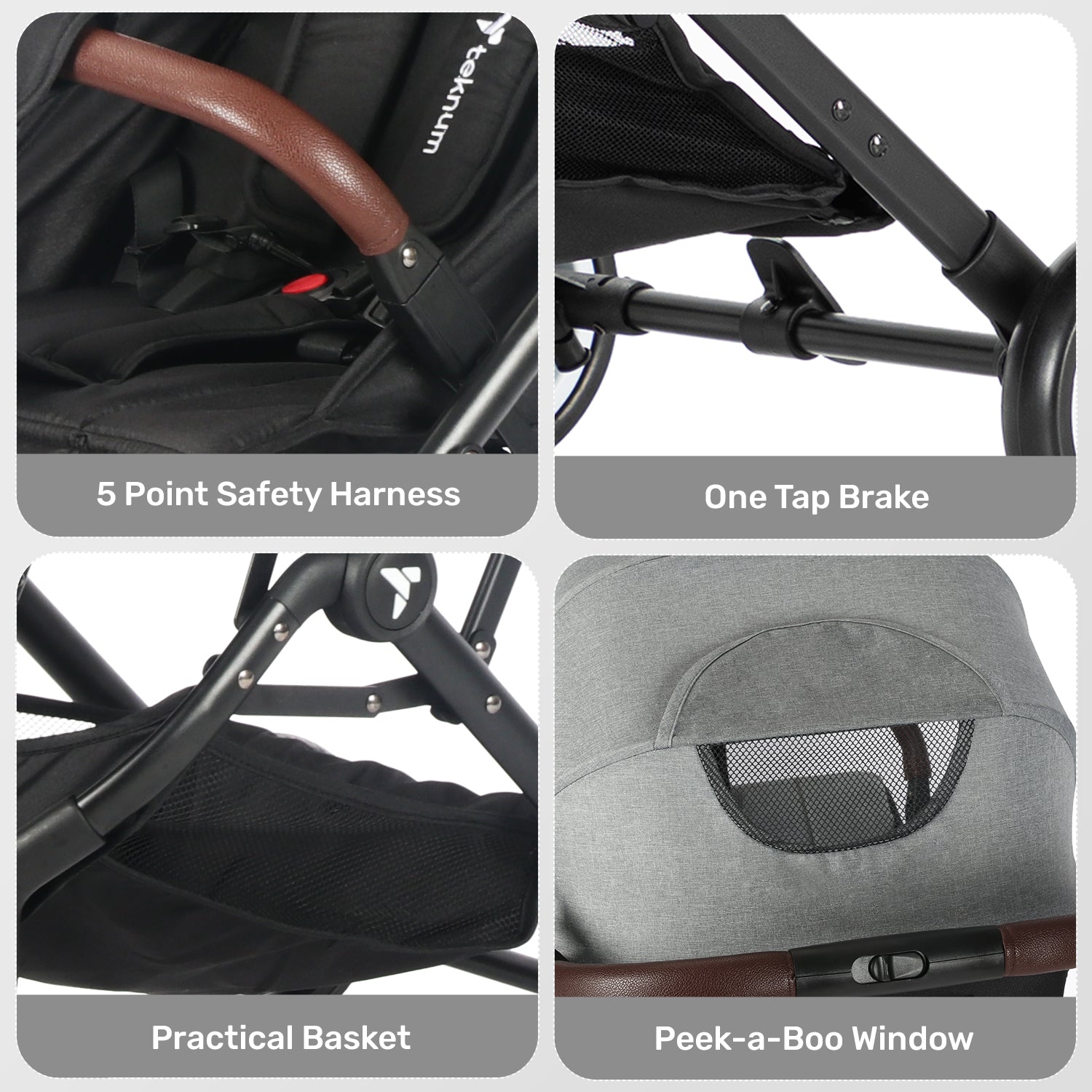 TEKNUM Cabin Plus Travel System - Grey