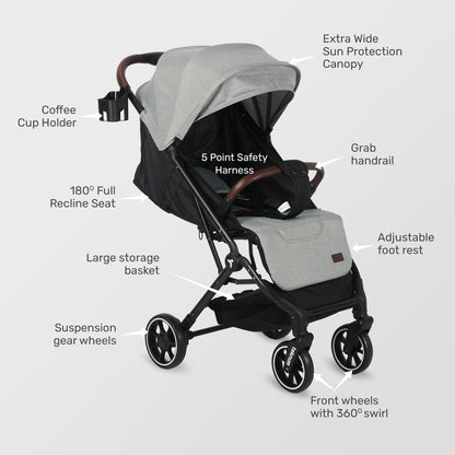 TEKNUM Cabin Plus Travel System - Grey
