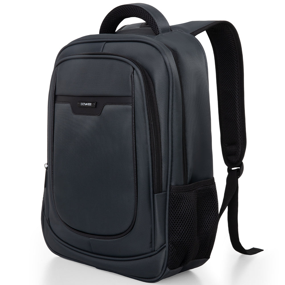 Eazy Kids 16” Backpack with Laptop Sleeve | Lightweight School & College Bag – Grey