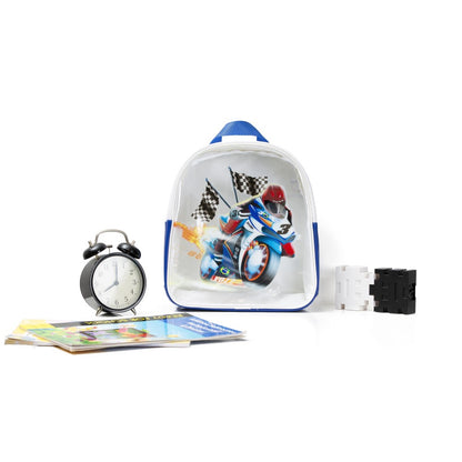 EAZY KIDS Backpack Bike - Blue