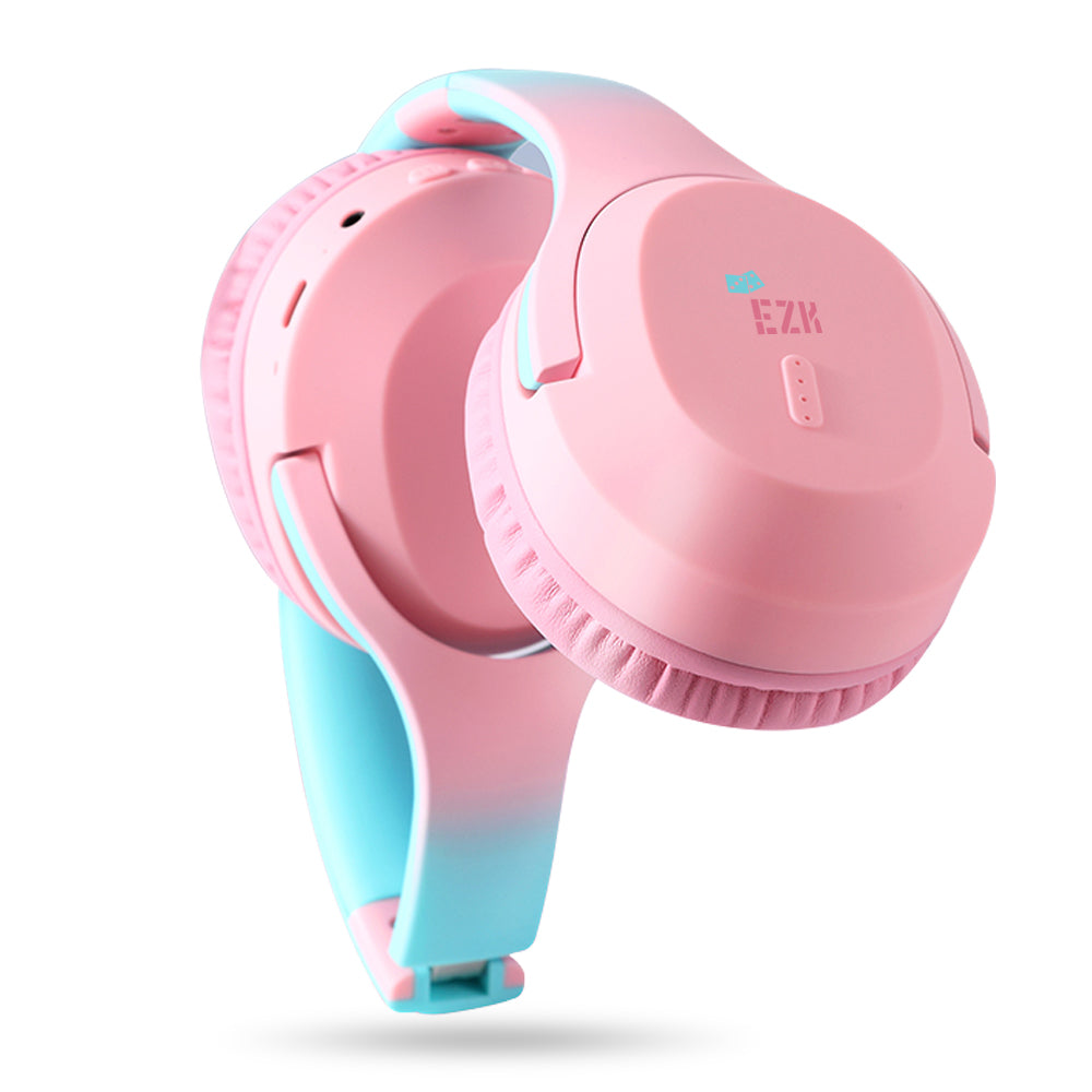 Eazy Kids Bluetooth 5.4 Wireless Headset - Pink